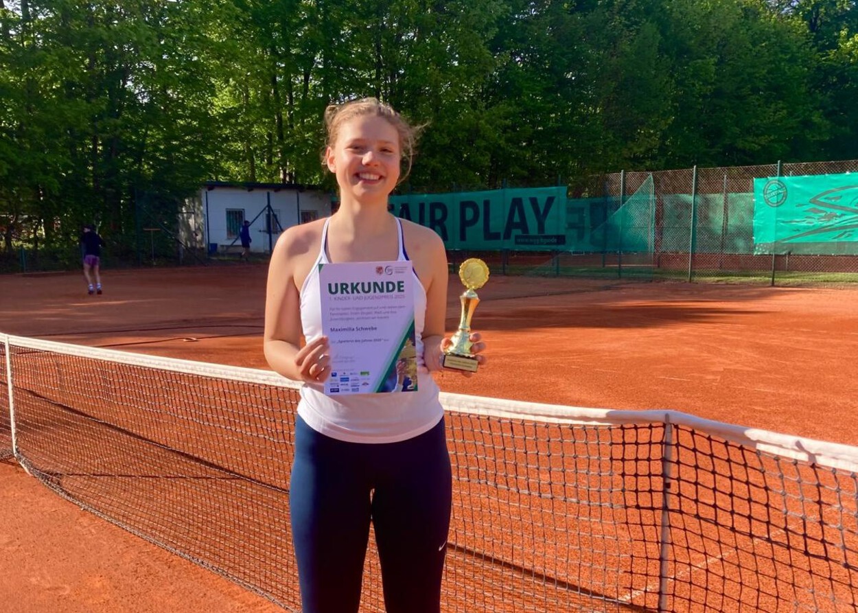 Maximilia Schwebe als „Spielerin des Jahres 2025“ ausgezeichnet