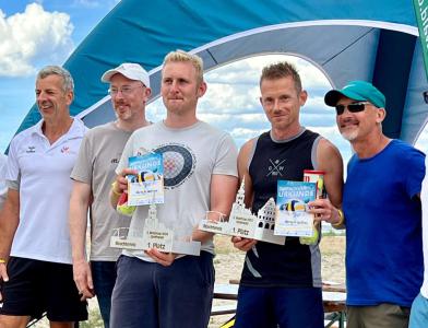 Erfolgreiches Beachtennis-Turnier im Rahmen des 2. Greifswalder Beach-Cups